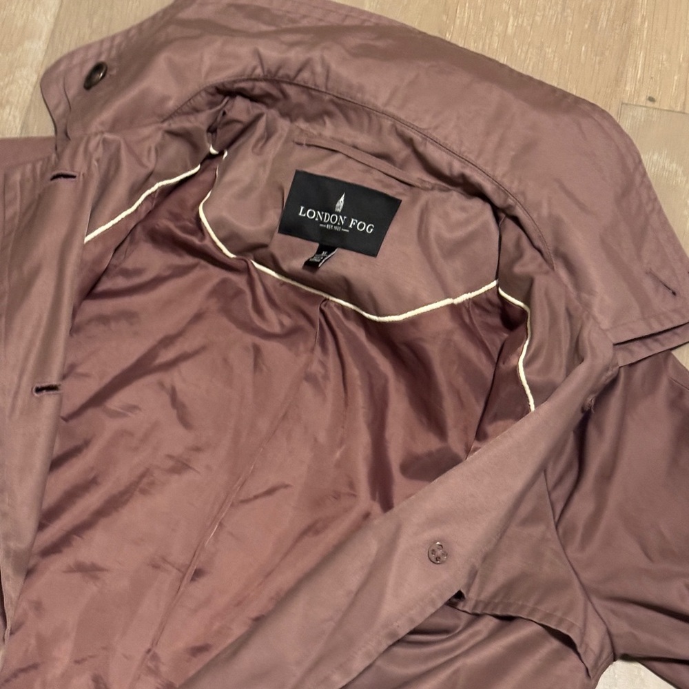 London Fog Chocolate Outerwear
